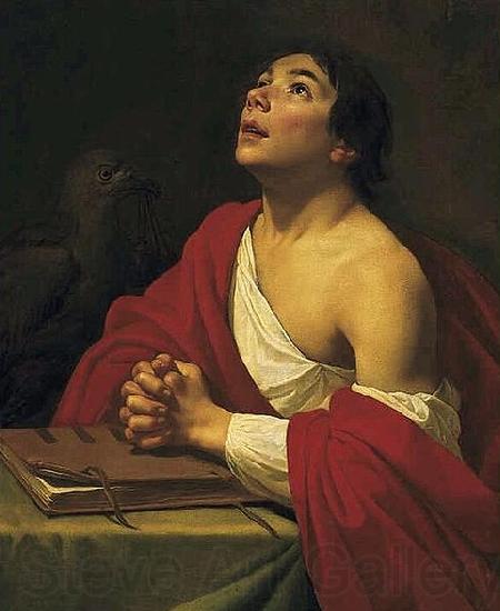 Jan van Bijlert Johannes de Evangelist Spain oil painting art